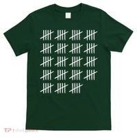 95 Years Old Tally Marks 95th Birthday T-Shirt thumb 0
