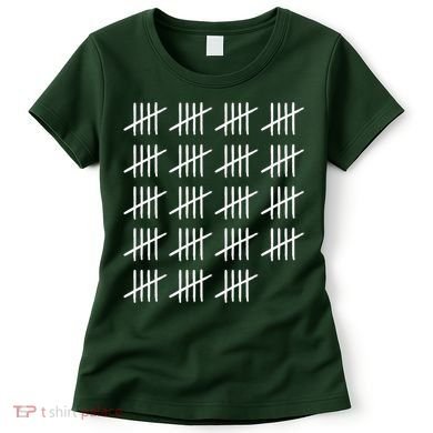 95 Years Old Tally Marks 95th Birthday Women's T-Shirt