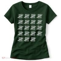 95 Years Old Tally Marks 95th Birthday Women's T-Shirt thumb 0