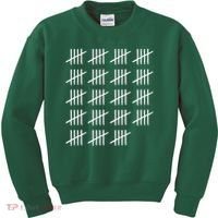 95 Years Old Tally Marks 95th Birthday Kids Sweatshirt thumb 0