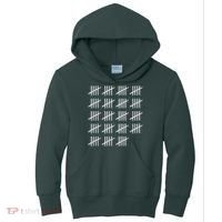 95 Years Old Tally Marks 95th Birthday Kids Hoodie thumb 0