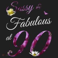 90 Year Old Sassy & Fabulous Floral 1935 90th Birthday Beanie thumb 2