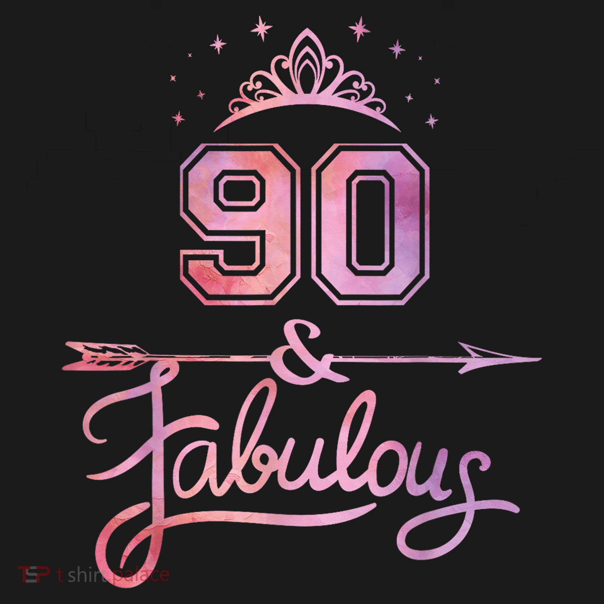 90 Years Old And Fabulous Happy 90th Birthday Backpack
