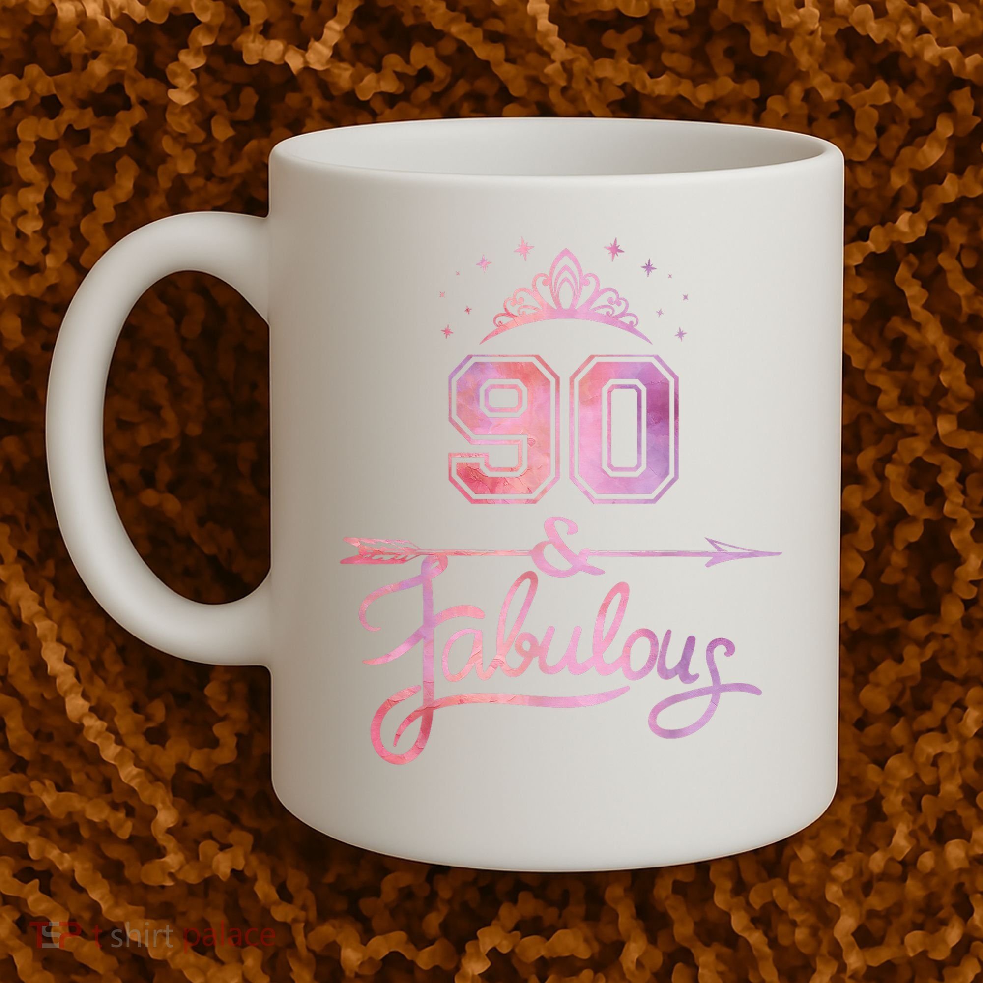 90 Years Old And Fabulous Happy 90th Birthday Coffee Mug