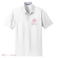 90 Years Old And Fabulous Happy 90th Birthday Dry Zone Grid Polo thumb 0