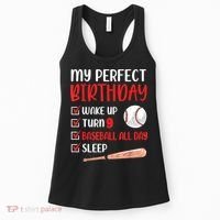 9 Year Old Baseball Birthday Party 9th Boy Nine Player Women's Tank Top thumb 0