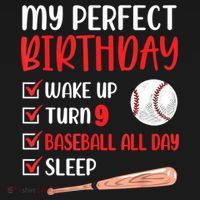 9 Year Old Baseball Birthday Party 9th Boy Nine Player Women's Tank Top thumb 5