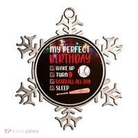 9 Year Old Baseball Birthday Party 9th Boy Nine Player Ornament thumb 0