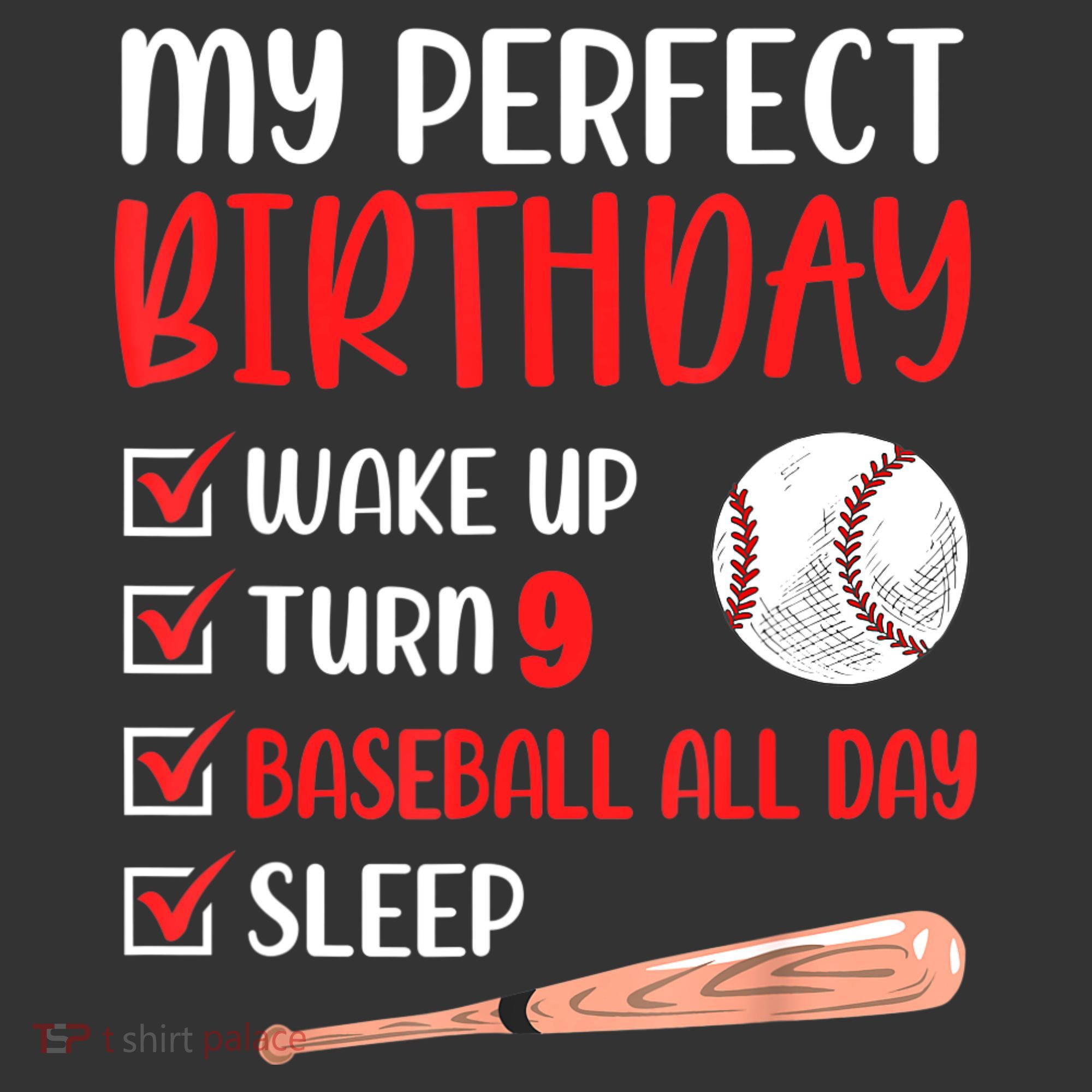 9 Year Old Baseball Birthday Party 9th Boy Nine Player Ornament