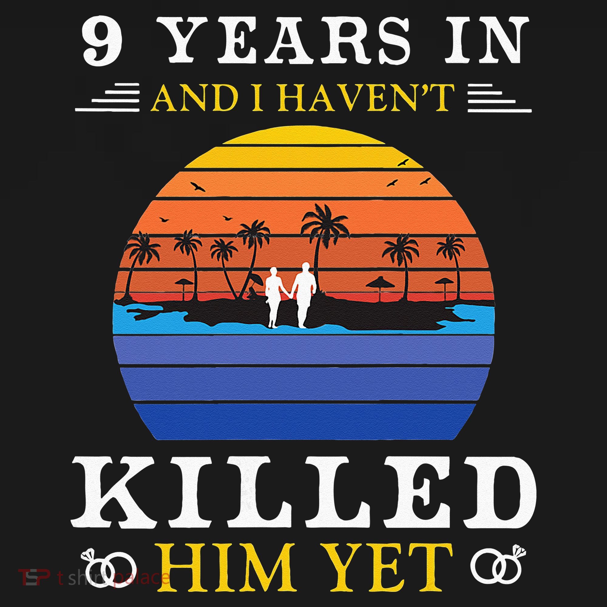 9 Years Wedding Anniversary Gift Idea For Her Funny Wife Sweatshirt