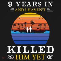 9 Years Wedding Anniversary Gift Idea For Her Funny Wife Women's Tank Top thumb 5