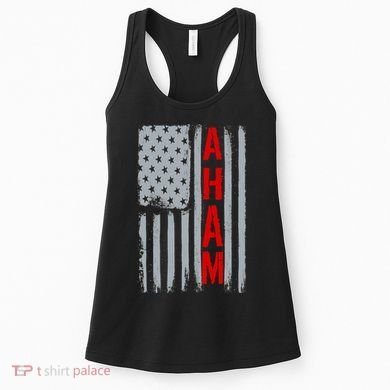 A. Ham Hamilton USA Vintage Flag Women's Tank Top