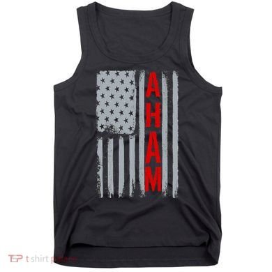 A. Ham Hamilton USA Vintage Flag Tank Top