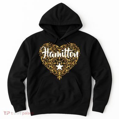 A. Hamilton Golden Heart Hoodie