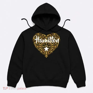 A. Hamilton Golden Heart Hoodie