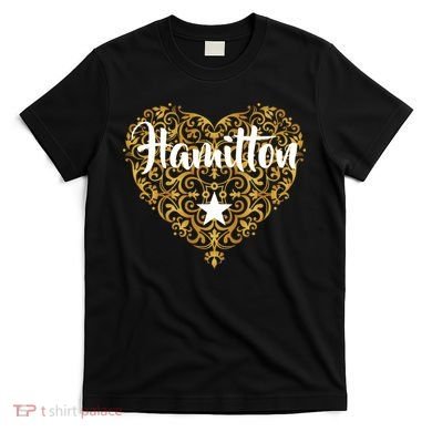 A. Hamilton Golden Heart T-Shirt