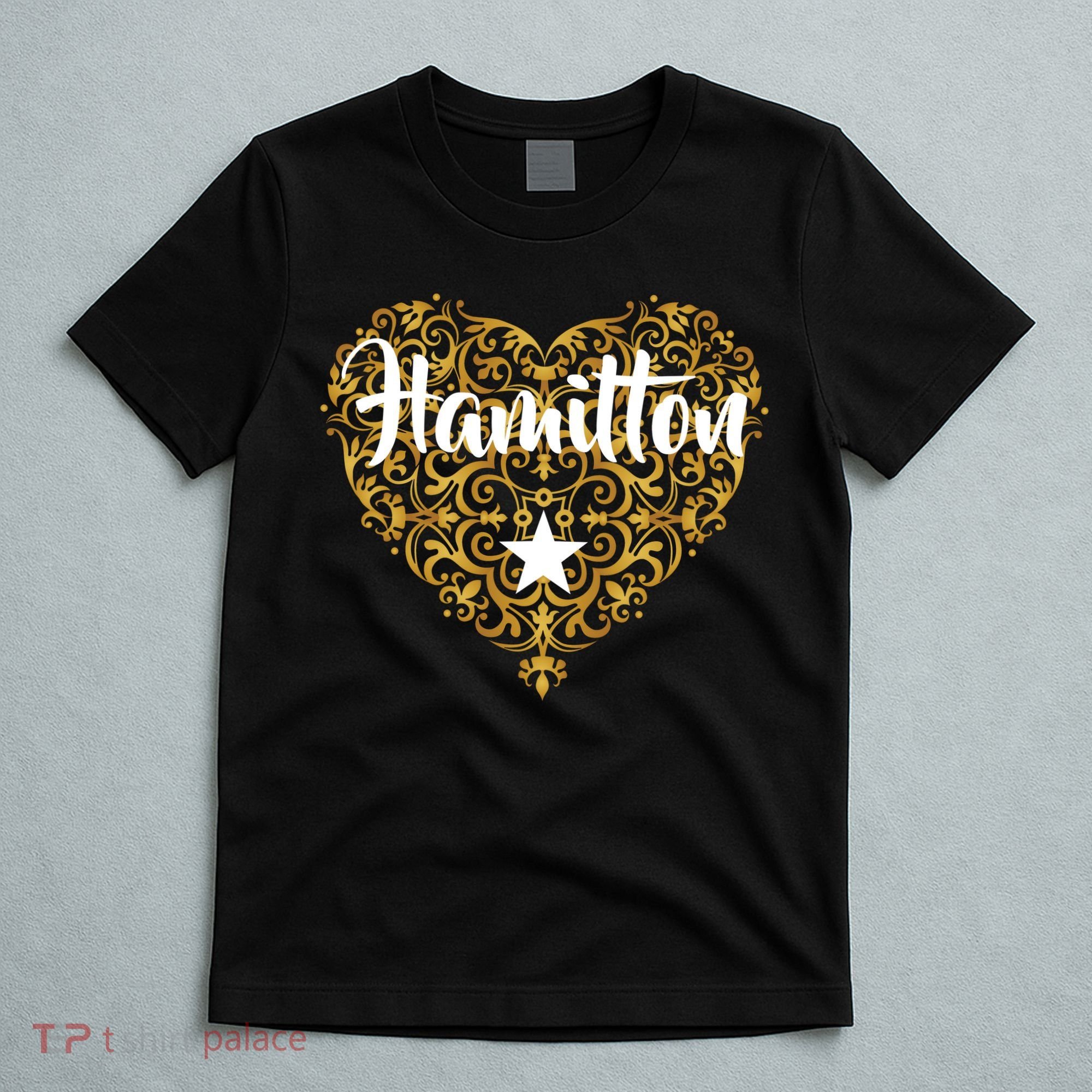 A. Hamilton Golden Heart T-Shirt