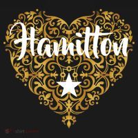 A. Hamilton Golden Heart Pajama Set thumb 2