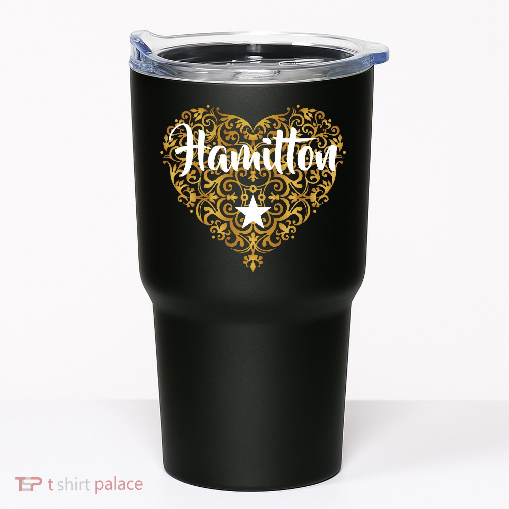 A. Hamilton Golden Heart Tumbler