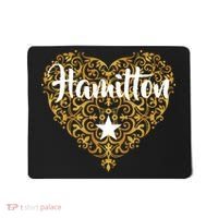 A. Hamilton Golden Heart Mousepad thumb 0