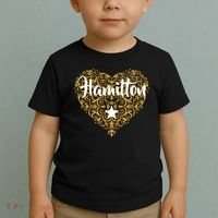 A. Hamilton Golden Heart Toddler T-Shirt thumb 2