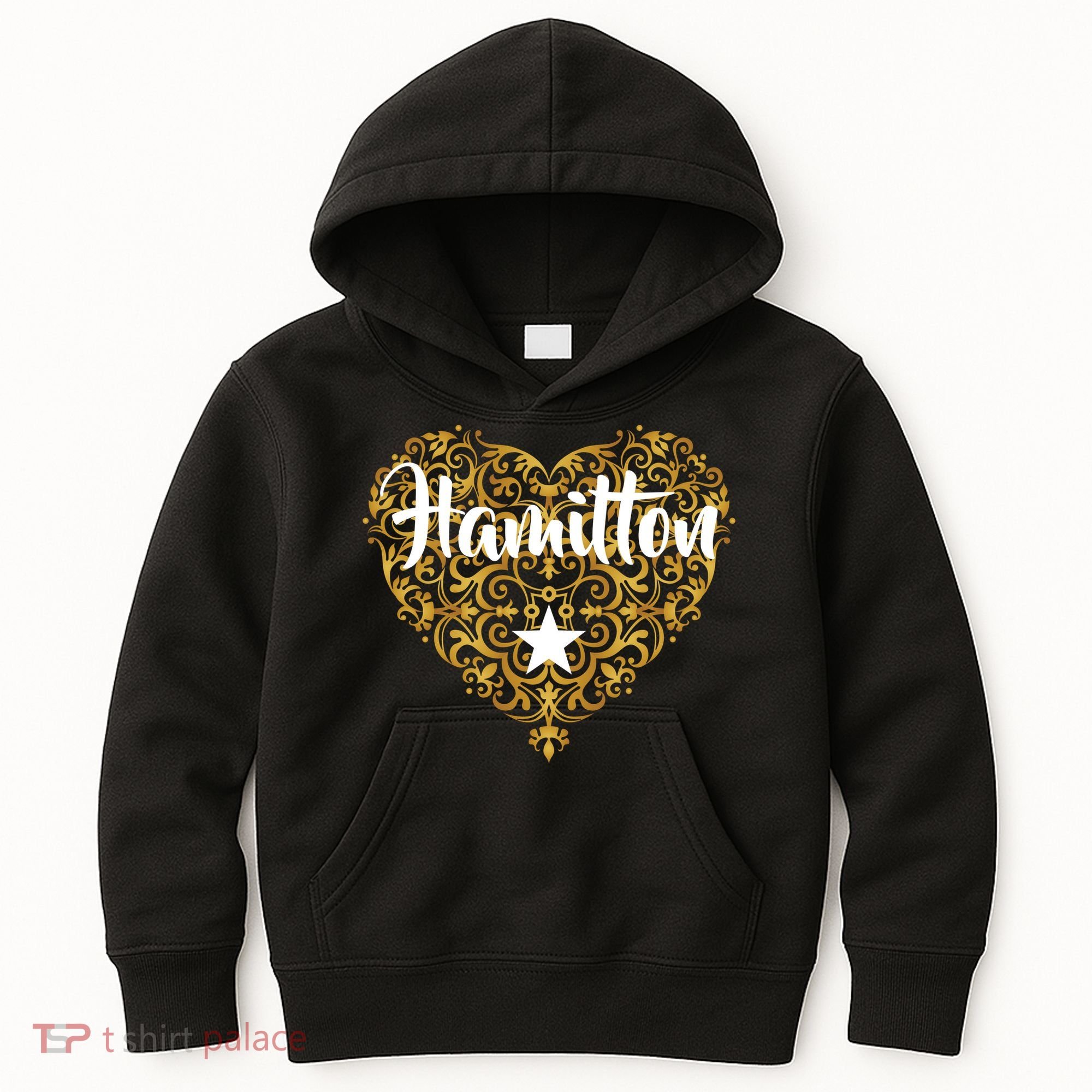 A. Hamilton Golden Heart Kids Hoodie