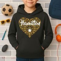 A. Hamilton Golden Heart Kids Hoodie thumb 2