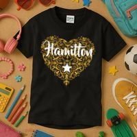 A. Hamilton Golden Heart Kids T-Shirt thumb 3