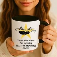 A. Hamilton Those Who Stand For Nothing Fall For Anything Coffee Mug thumb 3