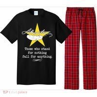 A. Hamilton Those Who Stand For Nothing Fall For Anything Pajama Set thumb 0