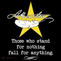 A. Hamilton Those Who Stand For Nothing Fall For Anything Ornament thumb 1
