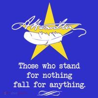 A. Hamilton Those Who Stand For Nothing Fall For Anything Mousepad thumb 1