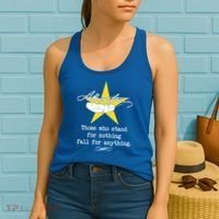A. Hamilton Those Who Stand For Nothing Fall For Anything Women's Tank Top thumb 2