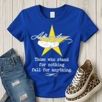 A. Hamilton Those Who Stand For Nothing Fall For Anything Women's T-Shirt thumb 3