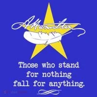 A. Hamilton Those Who Stand For Nothing Fall For Anything Kids Long Sleeve Shirt thumb 2