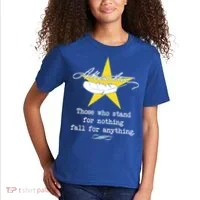 A. Hamilton Those Who Stand For Nothing Fall For Anything Kids T-Shirt thumb 2
