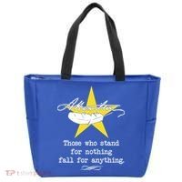A. Hamilton Those Who Stand For Nothing Fall For Anything Tote Bag thumb 0