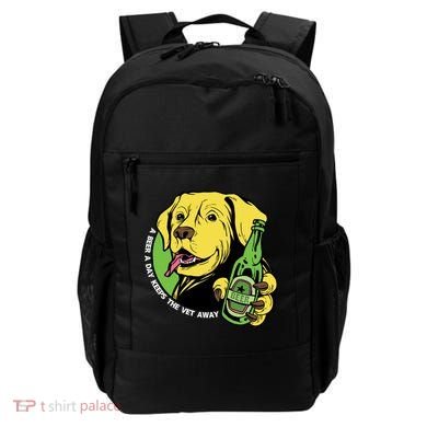 A Beer A Day Keeps The Vet Away Dog Backpack