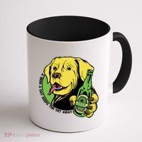 A Beer A Day Keeps The Vet Away Dog Coffee Mug thumb 1