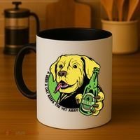 A Beer A Day Keeps The Vet Away Dog Coffee Mug thumb 4