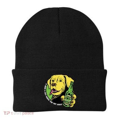 A Beer A Day Keeps The Vet Away Dog Beanie