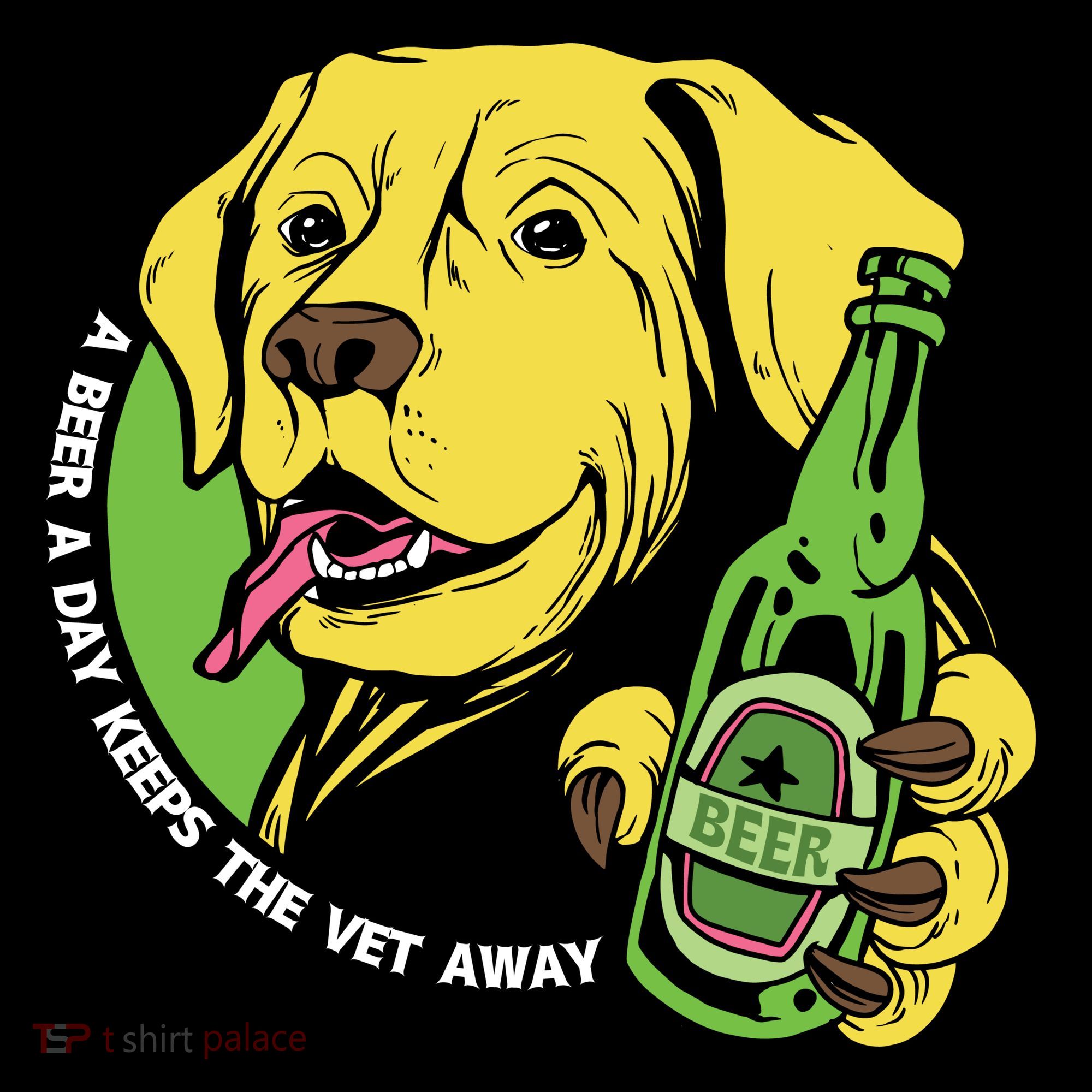 A Beer A Day Keeps The Vet Away Dog Women's Hoodie