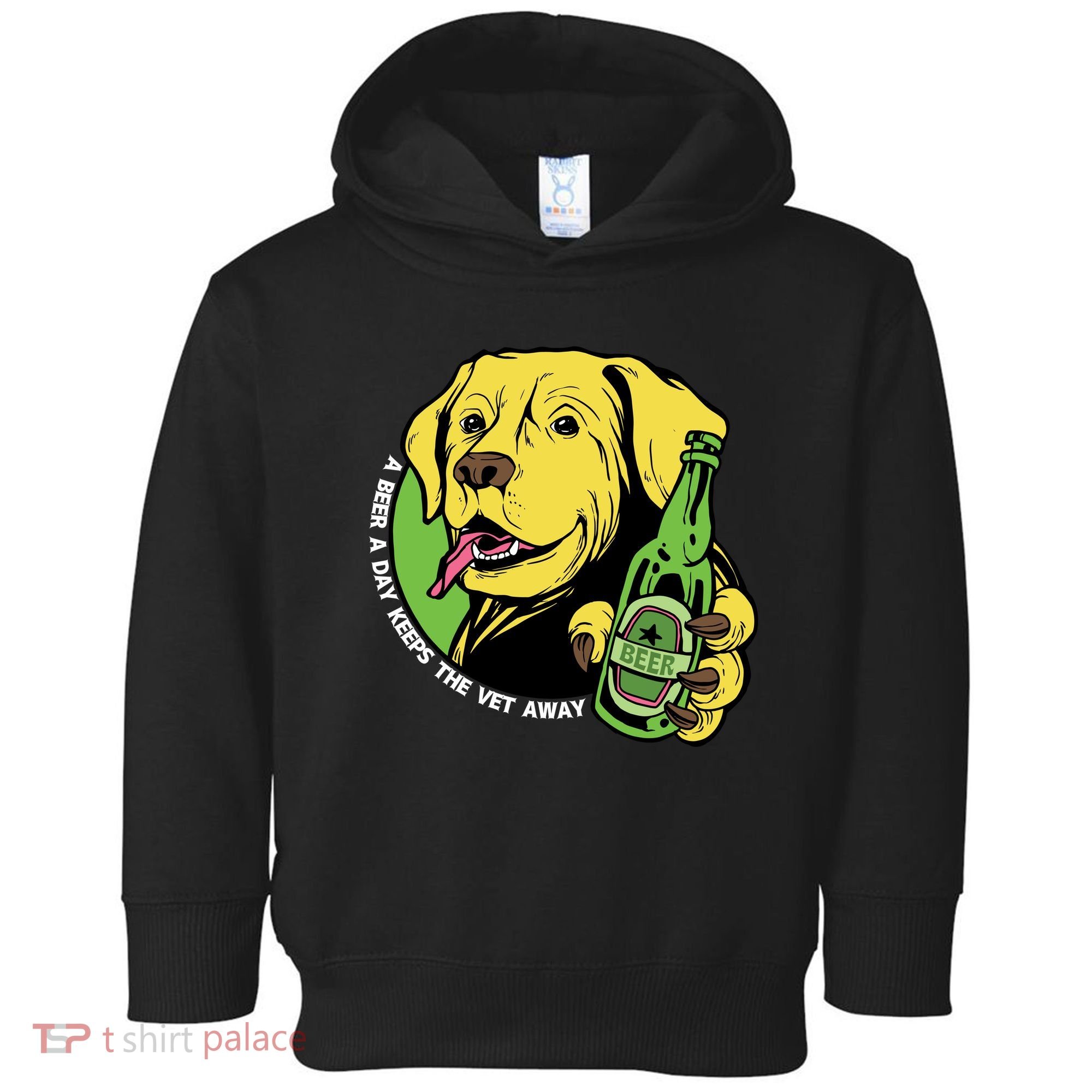 A Beer A Day Keeps The Vet Away Dog Toddler Hoodie