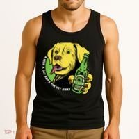 A Beer A Day Keeps The Vet Away Dog Tank Top thumb 3