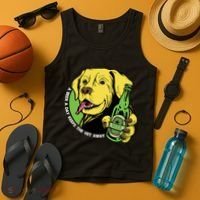 A Beer A Day Keeps The Vet Away Dog Tank Top thumb 4