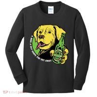 A Beer A Day Keeps The Vet Away Dog Kids Long Sleeve Shirt thumb 0