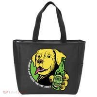 A Beer A Day Keeps The Vet Away Dog Tote Bag thumb 0