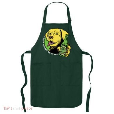 A Beer A Day Keeps The Vet Away Dog Apron