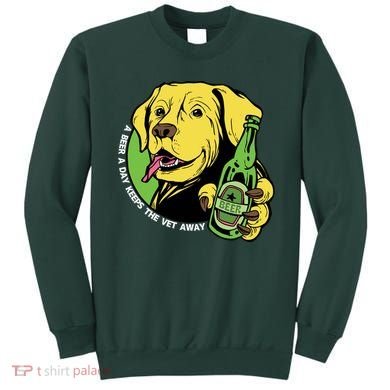 A Beer A Day Keeps The Vet Away Dog Sweatshirt