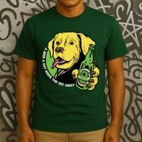 A Beer A Day Keeps The Vet Away Dog T-Shirt thumb 3